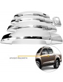 APLIQUES CROMADOS PARA S10 2012/
