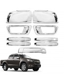 APLIQUES CROMADOS PARA S10 2012/