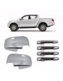 APLIQUES CROMADOS PARA L200 TRITON
