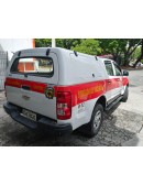 CAPOTA DE FIBRA S10 CAB. DUPLA 12/